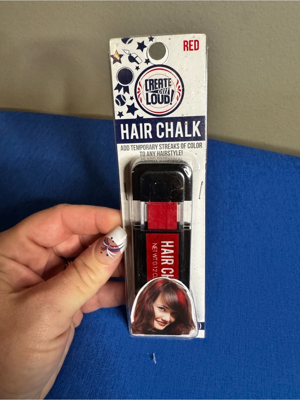 5/$25 NWT Red Hair Chalk – Temporary Hair Color